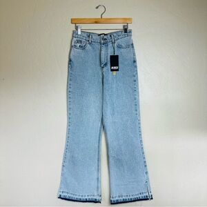 NEW Minga London Women’s High Rise Wide Leg Jeans Size 4